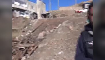 Şirvan'daki göçük altında kalan Murat Ant'ın evi de çatladı