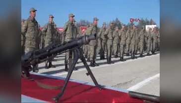Yemin töreninde duygusal anlar yaşandı