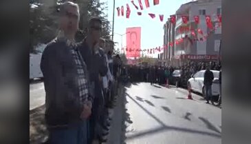 Antalya şehidini uğurladı