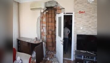 Jelle temizlenen baca, bomba gibi patladı