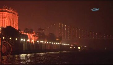 İstanbul turuncuya büründü