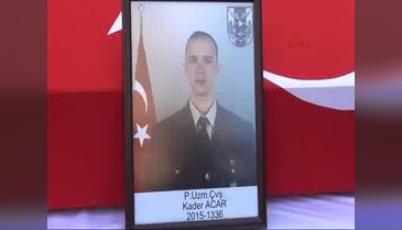 Fırat Kalkanı'nda şehit olan Kader Acar toprağa verildi