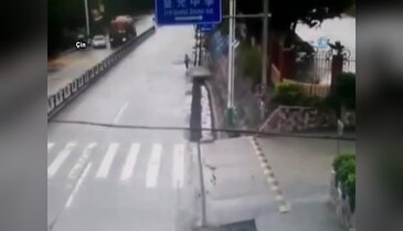 Çifte kaza kamerada