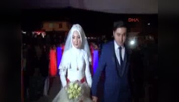 Düğün öncesi ölümden dönen çift sonunda evlendi