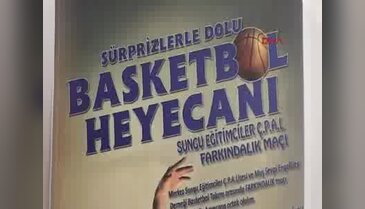 Farkındalık için basket maçı