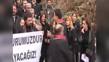 Tahir Elçi Ankara Adliyesi önünde anıldı