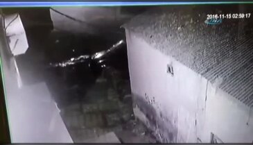 Bombacı kameraya yakalandı