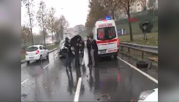 Motoru yerinden çıktı, hız ibresi takılı kaldı