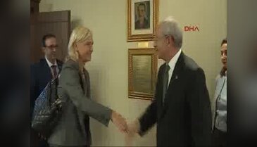 Kılıçdaroğlu, Norveç Büyükelçisi Ellefsen'le görüştü