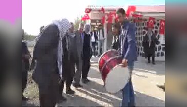 Siverek'te hizmet evleri açıldı
