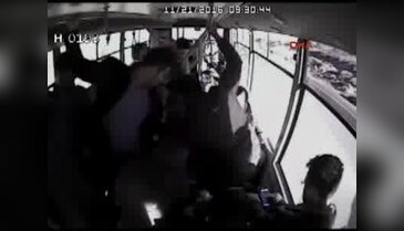 Fenalaşan yolcu halk otobüsüyle hastaneye götürüldü