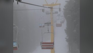 Bursa Uludağ'da kar yağışı devam ediyor