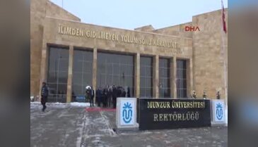 YÖK Başkanı Yekta Saraç Tunceli'de