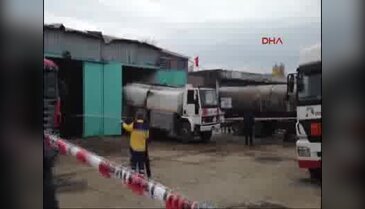 İstanbul'da akaryakıt tankerinde patlama