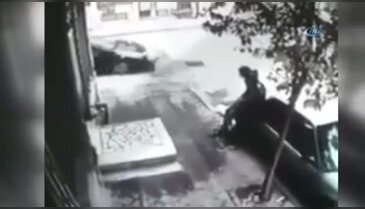 Gencin üzerinden geçti, yoluna devam etti