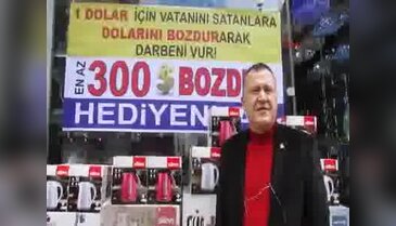 Züccaciyeciden, 300 dolar bozdurana hediye kampanyası