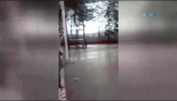 Otizmli öğrencisini mutlu etmek için okula kamyon getirdi