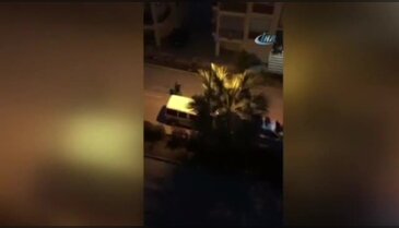 YPG'li teröristlere düzenlenen operasyon kamerada