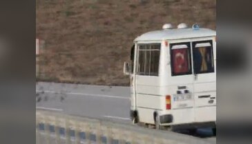 Bursa'da binlerce kuş kara yolunu kapattı