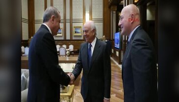 Cumhurbaşkanı, Francisco Gonzalez'i kabul etti