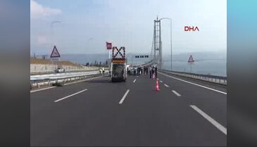 Osmangazi Köprüsü'nden 10 katı cezalı geçti