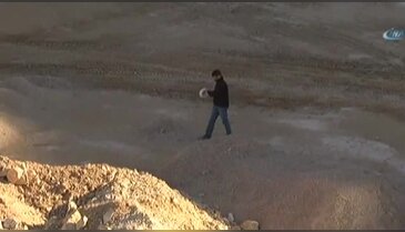 Adana'da ele geçirilen bomba böyle imha edildi