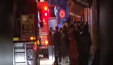 Kadıköy'de erkek öğrenci yurdunda yangın paniği