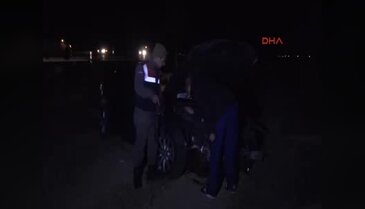 Belediye başkanının makam aracı domuz sürüsüne çarptı: 3 yaralı