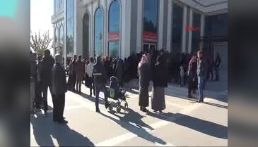 Şanlıurfa'da Suriyelilerin adres bildirimi kuyruğu