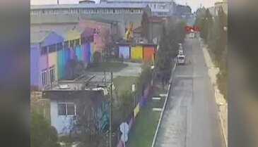 Kiraladığı vinçle tekstil makinesi çaldı
