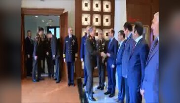Orgeneral Hulusi Akar, Güvenlik Korucularını kabul etti