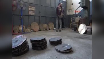Ünlü müzik grupları Edirne'nin bateri zillerini kullanıyor