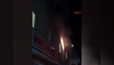 Mardin Kız Yurdu'nda yangın paniği