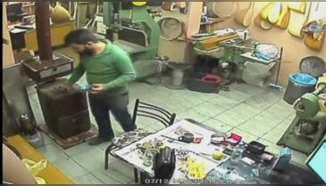 Sobaya polyester döktü, ölümden döndü