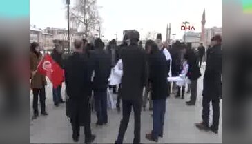 Sivas'tan Halep'teki saldırılara tepki