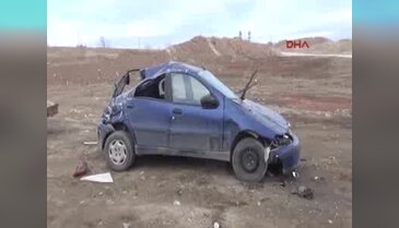 Yozgat'ta otomobil takla attı: 1 yaralı