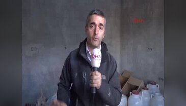 Kaçak içki imalathanesinde çöpten toplanmış yüzlerce kirli şişe bulundu