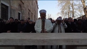 Bursa'da Halep şehitleri için gıyabi cenaze namazı