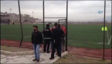 Hakeme maçta FETÖ'den gözaltı