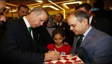 Cumhurbaşkanı Erdoğan topun başına geçti