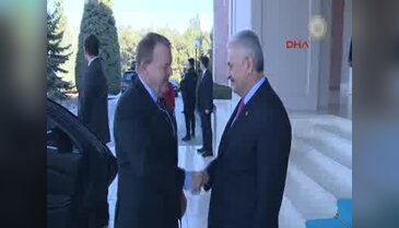 Başbakan Yıldırım, Danimarka Başbakanı Rasmussen'le görüştü
