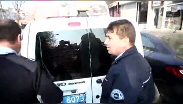 Bursa'da polis-şüpheli kovalamacası
