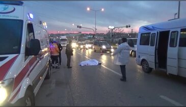 Bursa'da servis aracı yayaya çarptı; 1 ölü