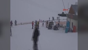 Palandöken'e yıldız yağdı