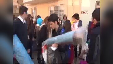Liseliler 'Hayalimin Anahtarı' ile Ömer'in yüzünü güldürdü