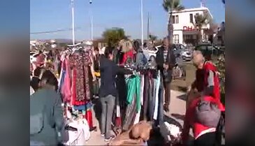 Kermesteki satışlar sokak hayvanları için yapıldı