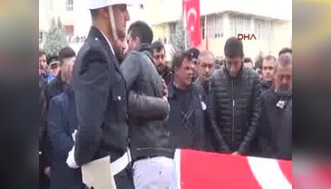 Şehit polis Ahmet Alan Sorgun'da toprağa verildi