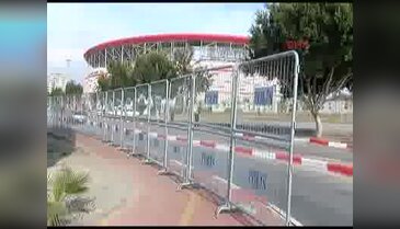 Antalya Stadyumu'nda üst düzey güvenlik