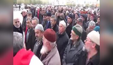 Karaman'da şehitler için gıyabi cenaze namazı kılındı