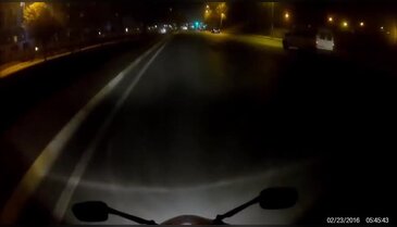 Şehir magandalarından motorcuya feci dayak